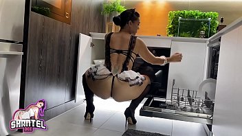 huge ass latina maid blowjob swallow cum OF ShantelDee12